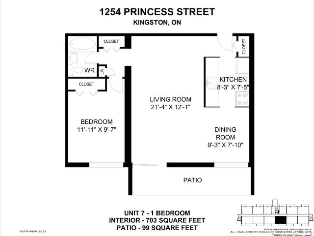 1254 Princess Street 1 Bedroom Apartment for Rent at 1254 Princess St, Kingston, ON K7M 3C9 Hillendale