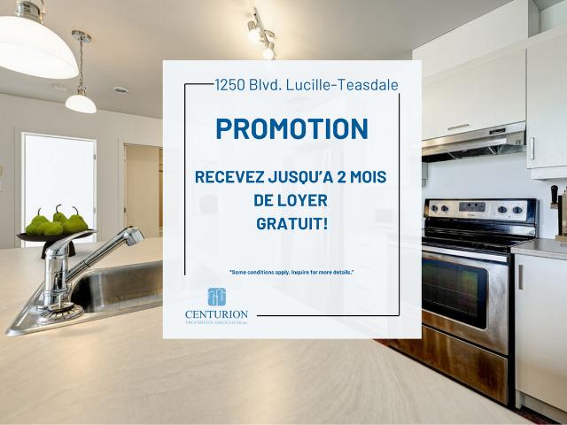 1250 Boulevard Lucille Teasdale 1 Bedroom Apartment for Rent at 1250 Boul Lucille Teasdale, Terrebonne, QC J6V 0H3 Lachenaie