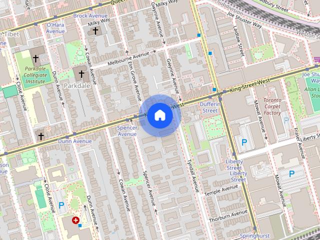 1251 King Street West, Toronto, Ontario, M6K 1G7 King St. W. and Tyndall Ave