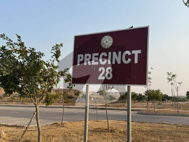 125 Sq Yd Plot For Sale Precinct 28, Bahria Town Karachi Close To Main Jinnah Avenue &Amp  Dancing Fountain | All Amenities Nearby | 10 Min Drive From Main Gate
