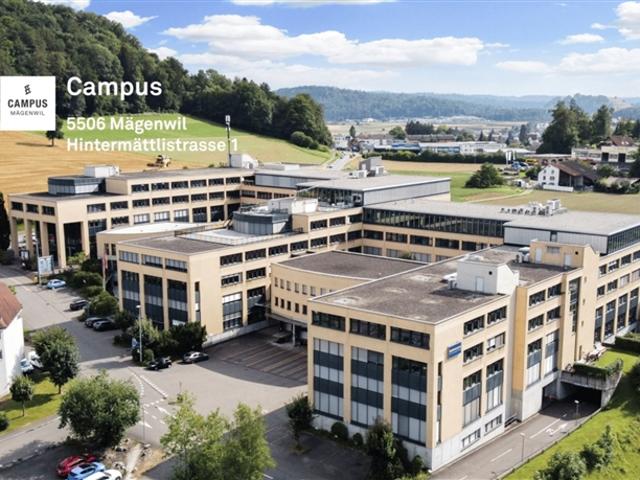 1'263 m² auf dem begehrten CAMPUS Mägenwil!