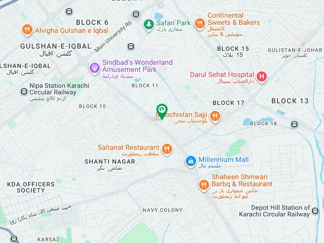 1275 Feet Flat In Gulshan E Iqbal Town Of Karachi Is Available For Sale