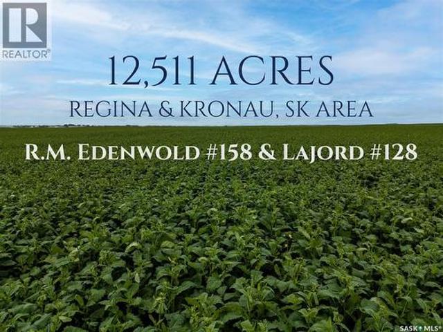 12,511 Acres Of Farmland & Yard Sites Near Regina, Edenwold Rm No. 158, SK, S0G 2T0 farm for sale | Listing ID SK041921 | Royal LePage
