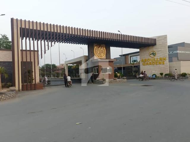 12.5 Marla plot Available For Sale in Vvip location in Ayesha Block Abdullah Gardens Esat Canal Road fsd