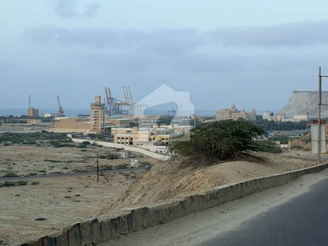 12 Acres Highway Front Land for Sale in Mouza Mazzani Opposite Gwadar Green Palms