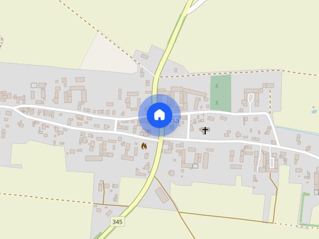 1/2 Domu wolnostojącego 100 m2 Lusina