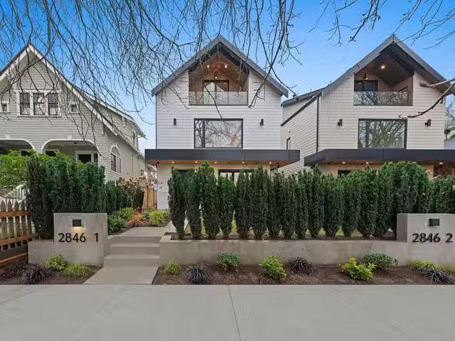 1/2 Duplex for sale in Vancouver, Vancouver West, 1 2846 W 12t.