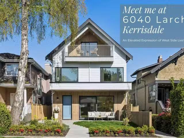 1/2 Duplex for sale in Vancouver, Vancouver West, 1 6040 Larch.