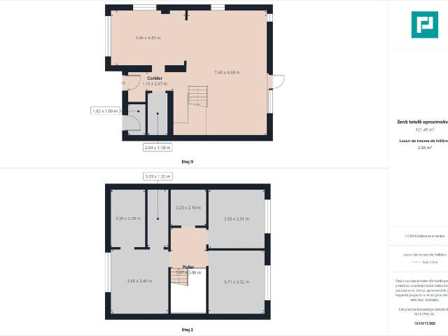 1/2 Duplex modern în Săcălaz