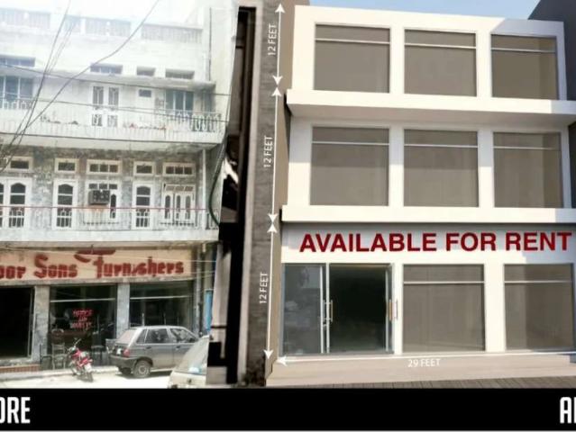 12 Marla 3 Story Commercial Property Available for Rent Lahore McLeod Road ID 10414