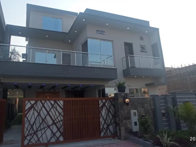 12 Marla Brand New Double Unit Fully designer House For Sale Rawalpindi Bahria town ID 74908