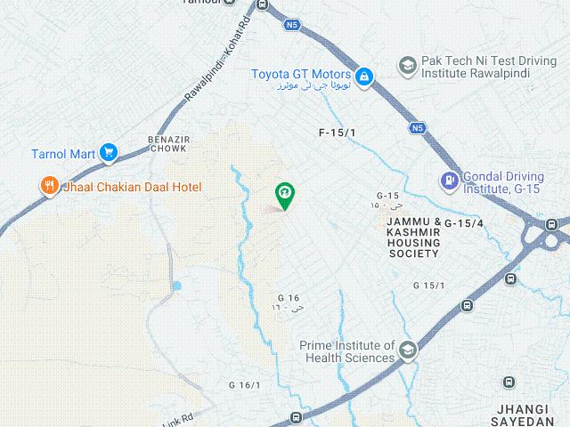 12 Marla Corner Plot In G 16/3 Sector Islamabad