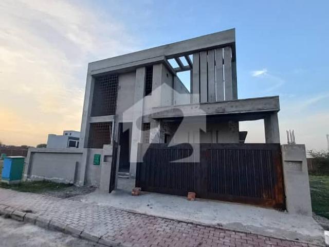 12 marla grey structure house available for sale on investors rate prime location sector c bahria town