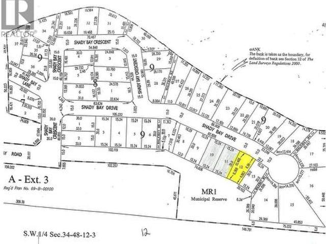 12 Shady Bay Drive, Meeting Lake, SK, S0M 2L0 vacant land for sale | Listing ID SK027479 | Royal LePage