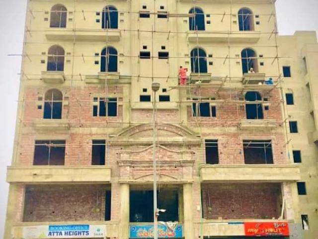 12Lacs Only, Atta Heights Apartments Available for Sale with 2Year Pay Lahore Dream Gardens ID 79127