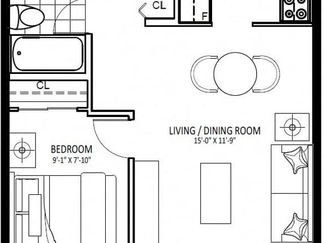 1326 West 13th 1 Bedroom Apartment for Rent at 1326 West 13th Ave, Vancouver, BC V6H None Fairview
