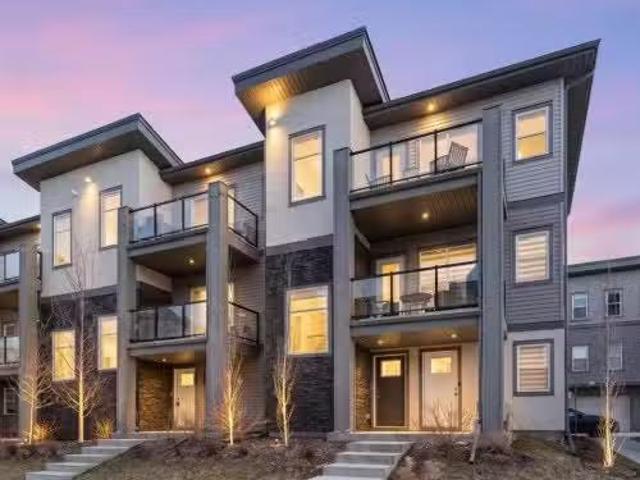 132 Spring Creek Common Sw, Calgary, AB, T3H 6E2 townhouse f.
