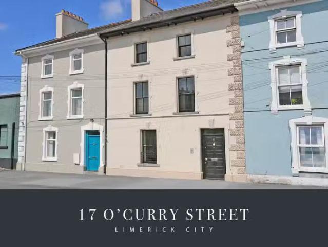 17 O Curry Street, Limerick City, Co. Limerick, V94NPY7 is for.