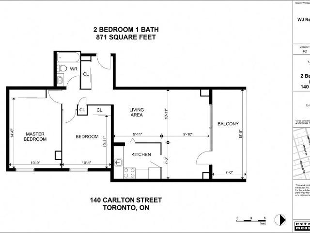 140 Carlton Street 2 Bedroom Apartment for Rent at 140 Carlton St, Toronto, ON M5A 3W7 Garden District