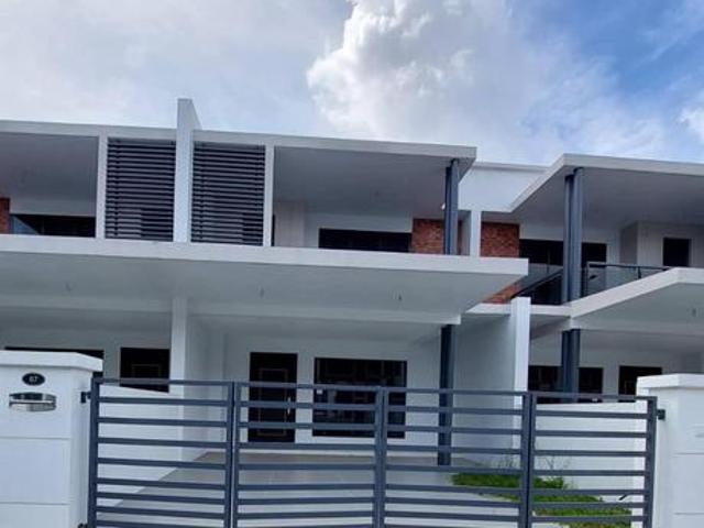 144ft Long Double Storey Terrace Taman Jasa Intan Alma jesselton