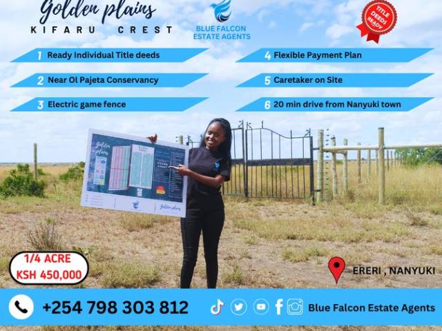 1/4 Acre Plots For Sale