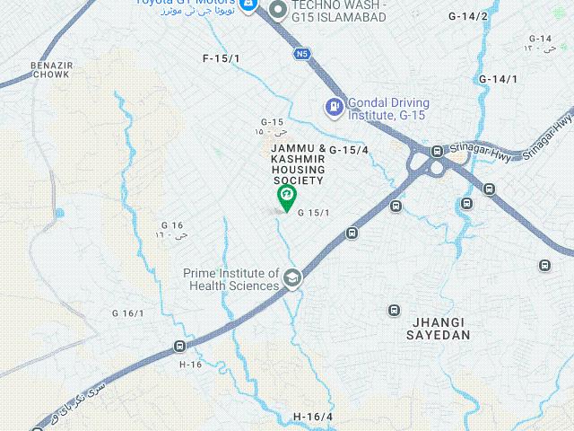 14 Marla Upper Portion For Rent G 15/1 Islamabad