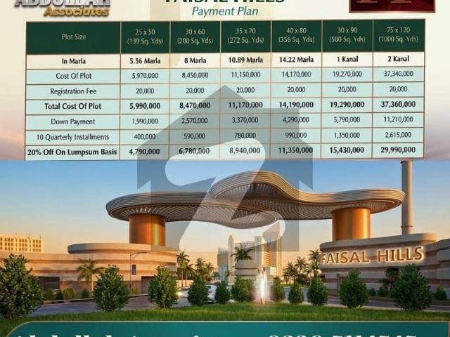 14 Marla NEW BOOKING in Prime Block with Plot No & Possession