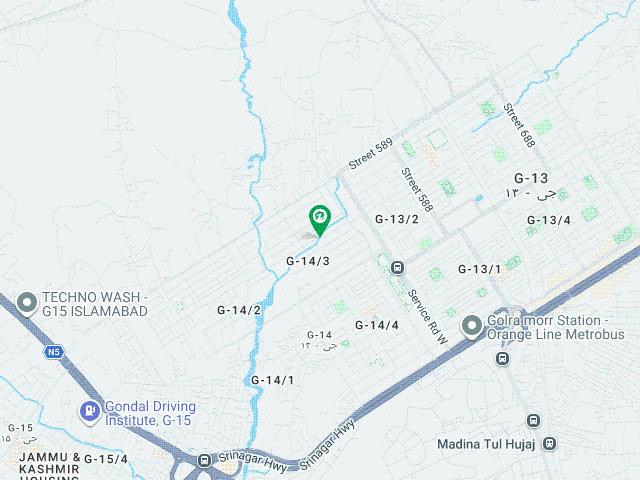 14 Marla Plot For Sale In G14/3