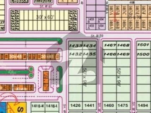 14 Marla Plot In G 16/3 Sector Islamabad