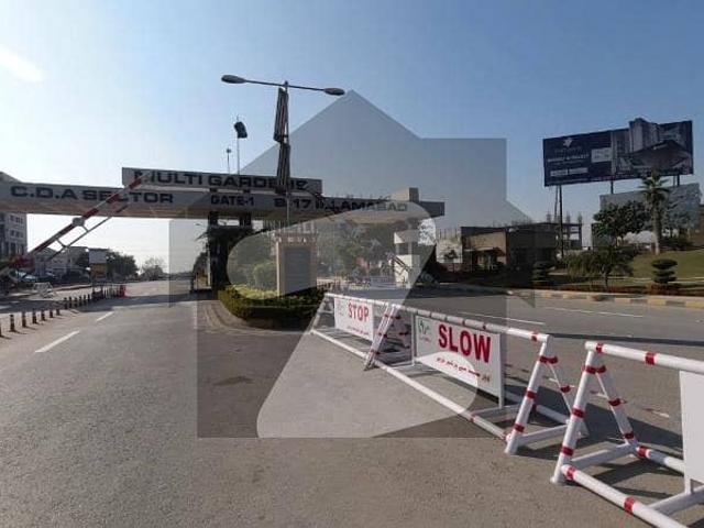 14 Marla Plot With Extra Land For Sale In CDA Sector B 17 Islamabad