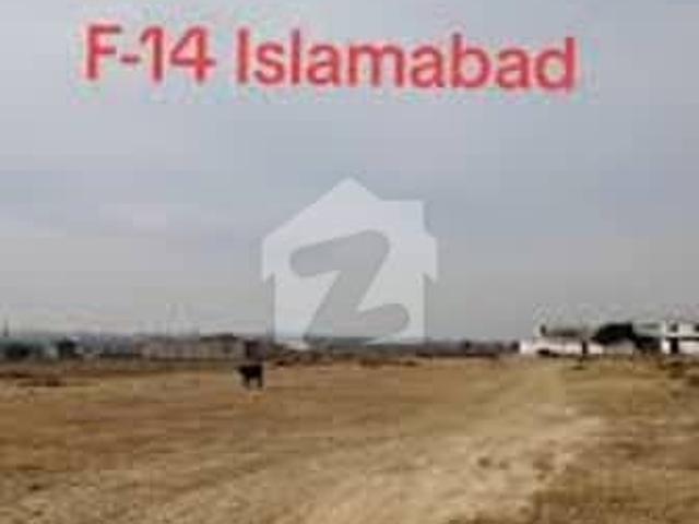 14 Marla Residential Plot Available For Sale In F 14 /4