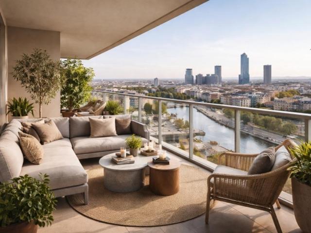 14ÈME ÉTAGE LUMINOSITÉ EXCEPTIONNELLE VUE DÉGAGÉE BELLE VUE SPLENDIDE APPARTEMENT 2 PIÈCES À PROXIMITÉ DES TRANSPORTS