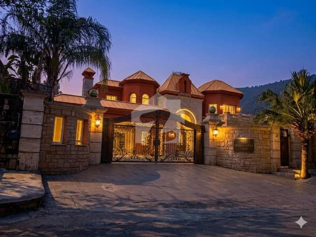 1500 Square Yards Mansion Style Triple Storey House In F 6 With Margalla Hills View