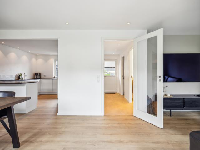 150 1 Tranebanken 78 Indflytningsklart rækkehus i Herfølge med moderne renoveringer og stor solr RealMæglerne