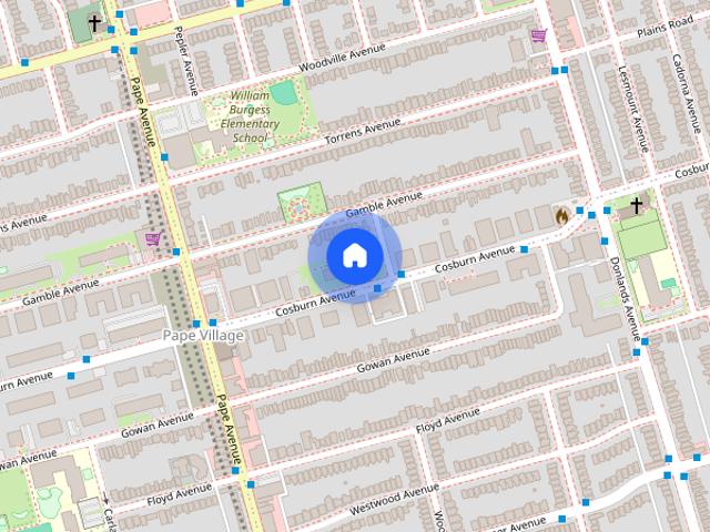 150 Cosburn Avenue, Toronto, Ontario, M4J 2L9 Cosburn & Pape