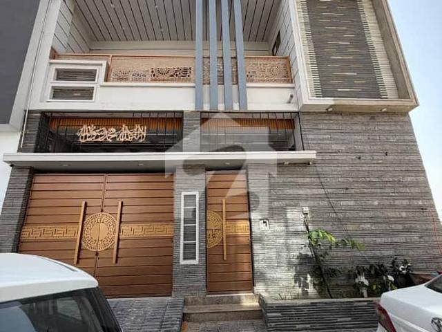 150 Sq Yd Triple Storey Bungalow For Sale In Palm Village | 7 Bedrooms | Big Drawing Room