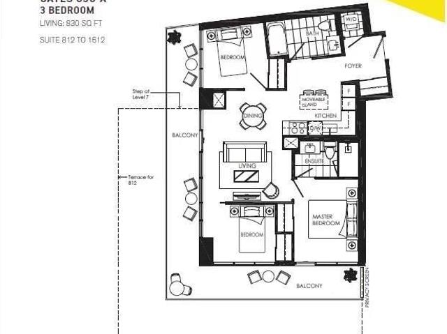 1512 38 Iannuzzi Street, Toronto | 3Beds/2Bath, Condo, $4,000/mo | Condos. Ca
