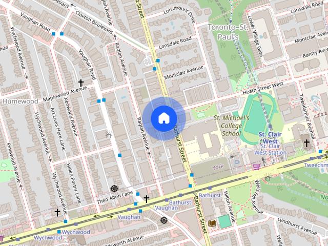 1524 Bathurst Street 2 Bedroom