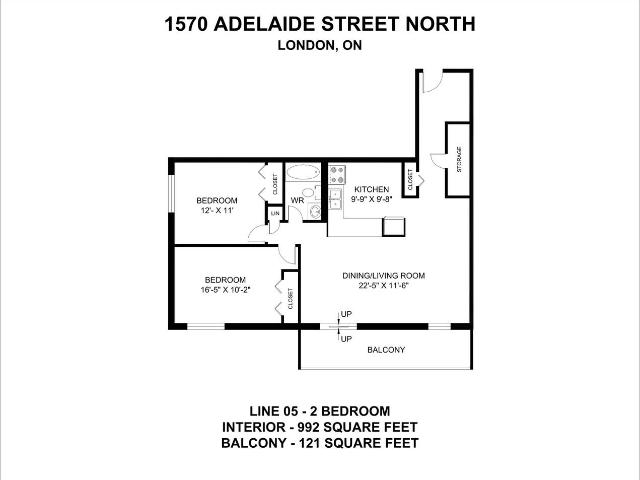 1560, 1570, 1580 Adelaide Street North 2 Bedroom Apartment for Rent at 1560 1560, 1570, 1580 Adelaide Street North, London, ON N5X 2C1 Stoney Creek
