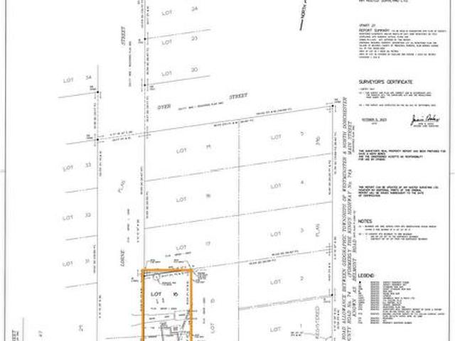 156 Borden Avenue, Central Elgin Belmont, ON, N0L 1B0 vacant land for sale | Listing ID X13498 | Royal LePage