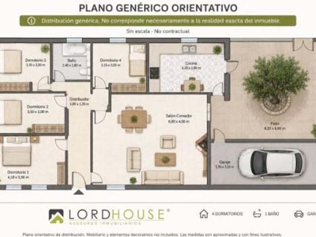 1571. Casa de 291 m² en Zarcilla de Ramos