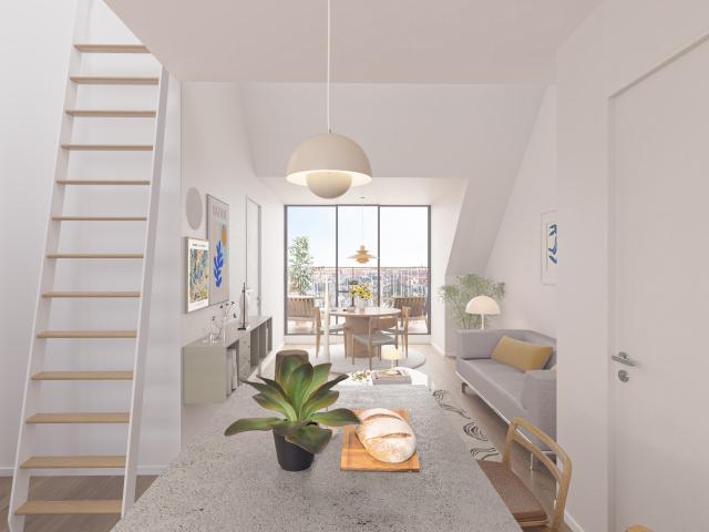 159P1108 Strandboulevarden 117, 5. Th RESERVERET Nybyggede taglejligheder i 2 plan på det mondæne Østerbro kl RealMæglerne