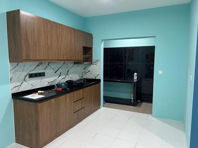 Residensi Sateria Kitchen Cabinet Peti sis mesin basuh unit