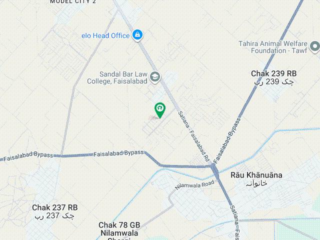15 Marla Plot For Sale In Orchard Homes SATIANA Road Faisalabad