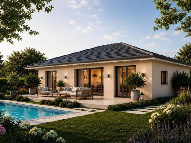 15 Minuten von Wels I Ziegelmassiv Bungalow TREND ab 98 m² Wohnfläche in Kematen am Innbach!