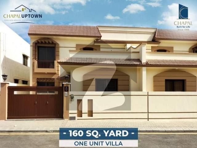160 Yards 6 Rooms 4 Bed DD One Unit Villa Chapal Uptown