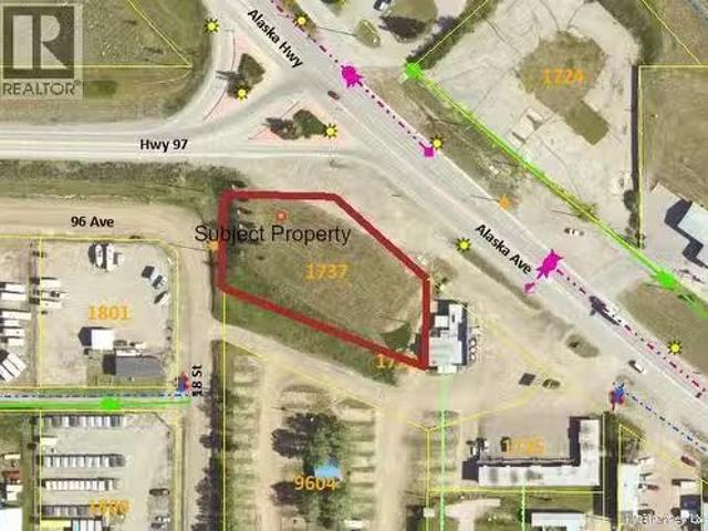 1737 Alaska Avenue, Dawson Creek, BC, V1G 1P5 vacant land fo.