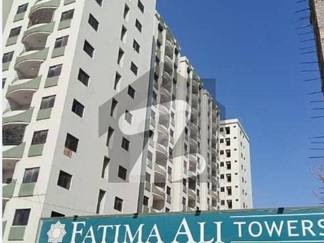 1750 SQ. FT. 3 bed dd west open flat for sale in fatima ali tower, scheme 33, karachi