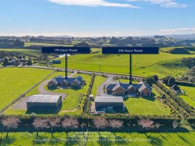 178 and 216 Kauri Road, Onewhero, Franklin
