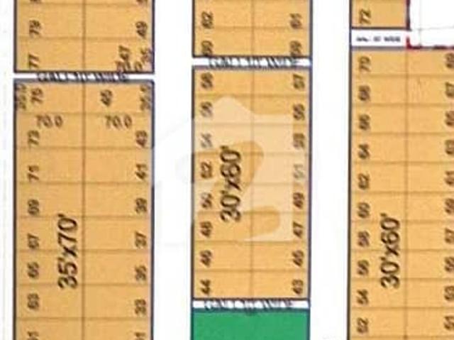 1800 Sq Ft 30*60 Sun Face Plot + Level Plot + in Street 71